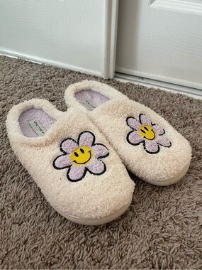 Smiley Face Slippers